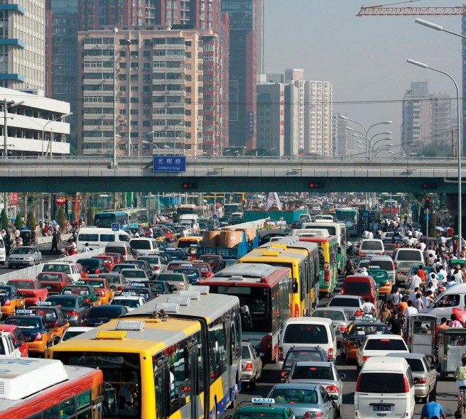 china traffic jam